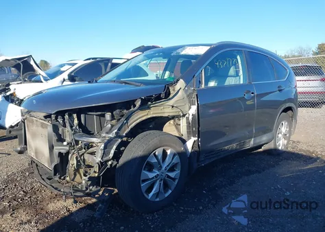 2014 Honda Cr-V Ex-L z USA, uszkodzony, nr VIN 5J6RM4H75EL093604